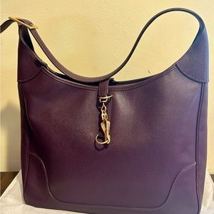Hermes Trim II 35 Raisin Epsom GHW